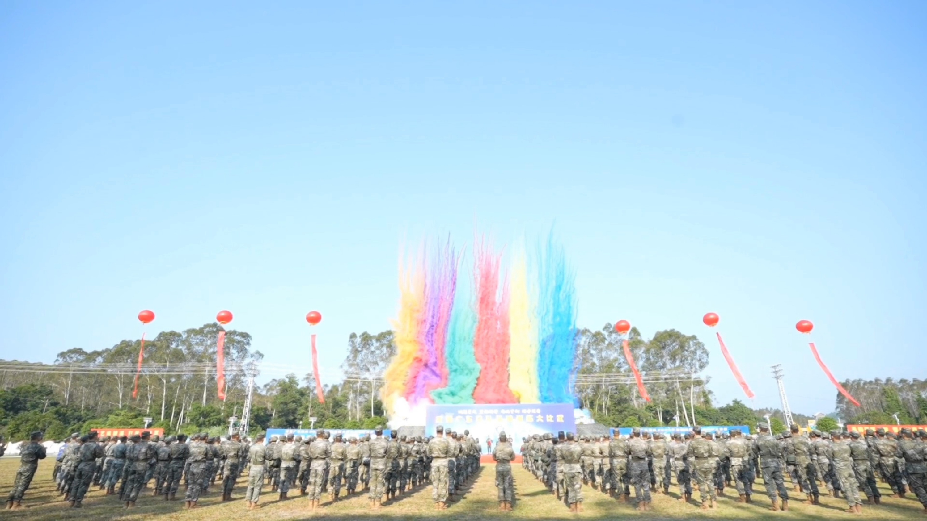 燃！武警廣東總隊熱血練兵現(xiàn)場